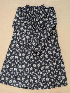 【美品】petit main　ワンピース　130