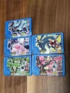 ポケモンフレンダ引退品⑨トレジャー 5枚セット売り まとめ売り 六英雄