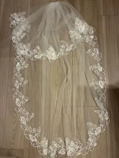 ウエディングベール セミロング
