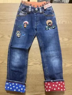 ミキハウス　ダブルビーデニムパンツのサムネイル