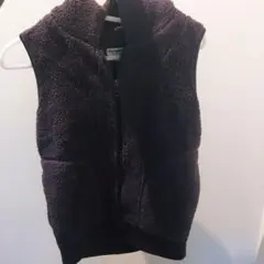 ジムフレックス　ボアパーカーベスト　パープル