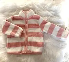 CLASSIC フリースジャケット ストライプ　95cm