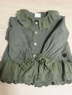 BREEZE フリル付きシャツ 90