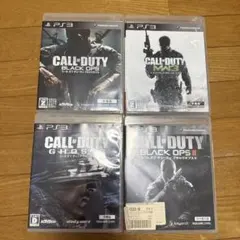 PS3 コールオブデューティ 4本セット BO BO2 MW3 ゴースト CoD