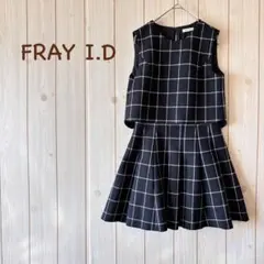 【美品】FRAY I.Dフレイアイディー ノースリーブワンピース サイズ０卒業式