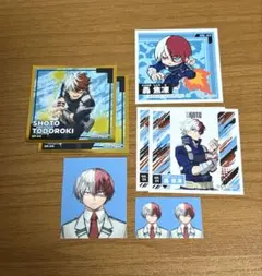 轟焦凍 ヒロアカ 僕のヒーローアカデミア シール ステッカー 証明写真