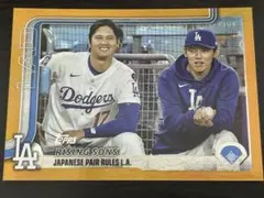 TOPPS US269 ジャージナンバー 大谷翔平 佐々木朗希 50シリ
