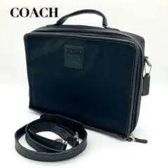 COACH ビジネスバッグ ブラック ブリーフケース 2WAY 6313 y2k