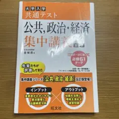 公衆・政治・経済 集中講義