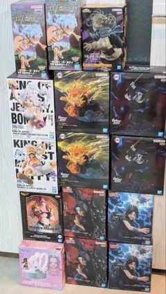 鬼滅の刃　ワンピース　NARUTO　フィギュア　15点　まとめ売り　最新