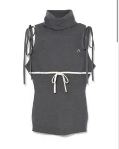 andmary アンドマリー Adele ribbon tank gray 正規品】andmary Adele ribbon tank gray - メルカリ