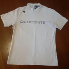 デサントゴルフ　ハーフスリーブ　シャツ　モックネック　ストレッチ サイズL