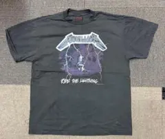 ニ*ク様 USA製 METALLICA メタリカ バンドTシャツ ブラックXL