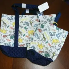 green label relaxing スクールバック手提げ&上履き入れのサムネイル