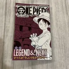 週刊少年ジャンプ　4・5合併号　付録 ワンピース・ミニマガジン