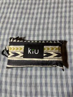 Kiu レインポンチョ 極上品 幾何学模様 フリーサイズのサムネイル
