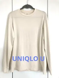 UNIQLO HEATTECH U 長袖カットソー オフホワイト