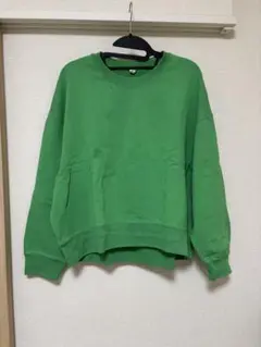 ユニクロ トレーナー グリーン XXL