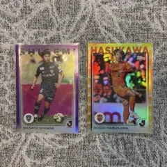 Topps Jリーグカード 重美柾斗　蓮川壮大 2枚セット