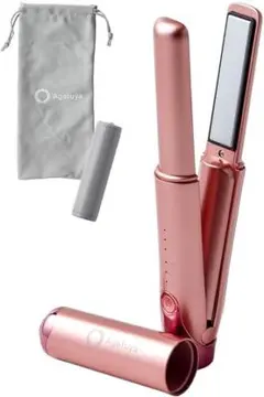 【ZIPで紹介！旅行神アイテム2位】アゲツヤ コードレスミニヘアアイロンⅢ（ピ@
