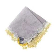 「新品未開封品」近沢レース シーズンタオルハンカチ 夢喰いバク グレー 完売商品