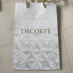 DECORTÉ ギフト用紙袋 ホワイト
