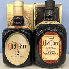 オールドパー12年　新旧　飲み比べセット　新750ml 40%、旧1L 43% 2025年最新】オールドパー 旧 12年の人気アイテム - メルカリ