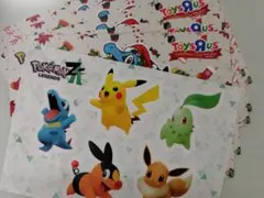 ポケモン クリスマスカード 15枚とステッカー１枚セット　☆