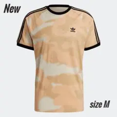新品 M adidas originals Tシャツ カモ 迷彩 ベーシュ b