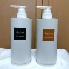 ⭐︎送料込み☆Baden's スカルプシャンプー＆トリートメント/ポンプ