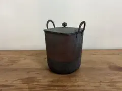 古道具 アンティーク 金属製 オイル缶 燃料缶 - メルカリ