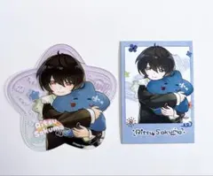 あんスタ　童心珍蔵 チェキ風カード 星型クリアカード　朔間凛月