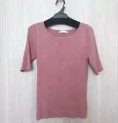 PROPORTIONBODYDRESSING 半袖　ニット　秋服