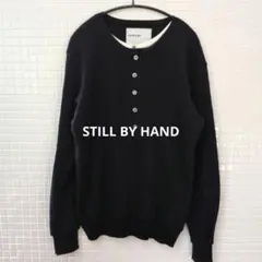 STILL BY HAND ヘンリーネックニットのサムネイル