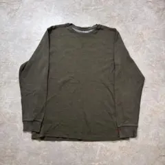 リーバイス　長袖Tシャツ　サーマル　無地　アメリカ古着　M 6385