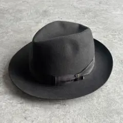 タグ付き新品】Borsalino（ボルサリーノ）ハット ブラッ - メルカリ