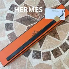 美品✨HERMES エルメス セリエ イプソPM 携帯ストラップ オレンジ 箱付