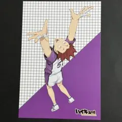 ハイキュー　ハイドリ　購入特典　ポストカード　天童覚