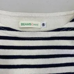 ビームスミニ1307部丈ボーダーカットソー