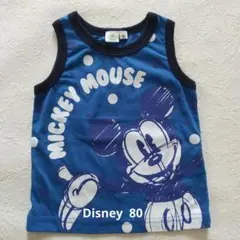 Disney ミッキー タンクトップ 80