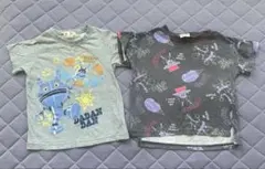 アンパンマン 半袖Tシャツ だだんだん 100ｃｍ 2枚セット
