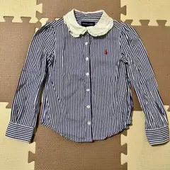 Ralph Lauren 長袖シャツ　ストライプ　4/4T 110cm