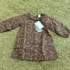 H&M 花柄ブラウス 80cm 新品