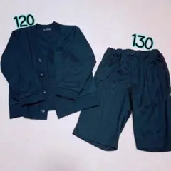 黒　男の子　ブラックフォーマル　120～130