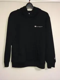 champion black パーカー
