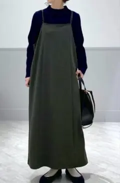 GLOBAL WORK ワンピース カーキ