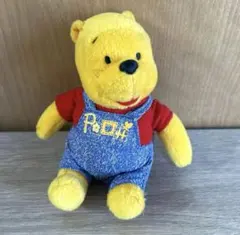 ディズニー くまのプーさん ぬいぐるみ pooh オーバーオール 可愛い