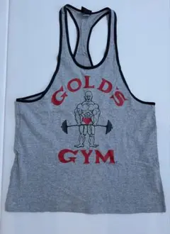 GOLD'S GYM タンクトップ Mサイズ グレー