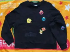 H&M×セサミストリート　クロップドトレーナー ロンT　スウェット　ELMO