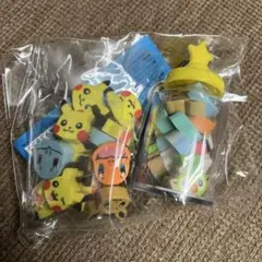 ピカチュウ つめつめ消しゴム 星型入物付き☆